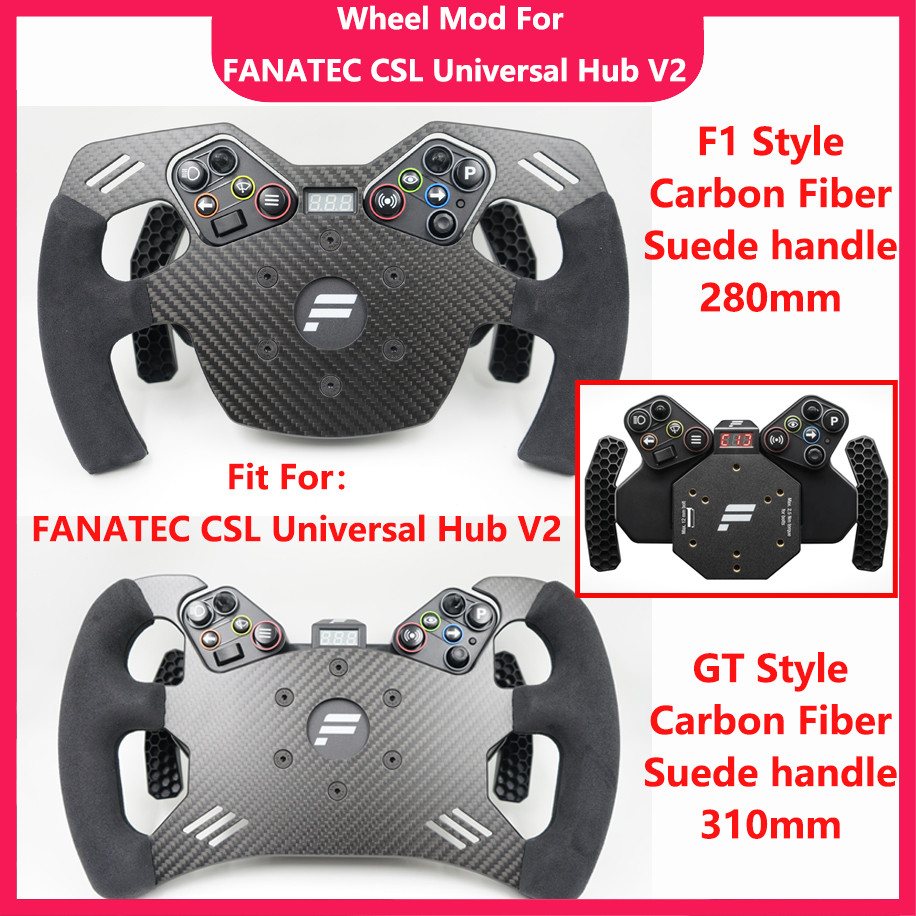 SIMPUSH Formula F1 Racing Sim Wheel Mod GT3 GT4 Sim Racing Simracing For FANATEC CSL Universal Hub