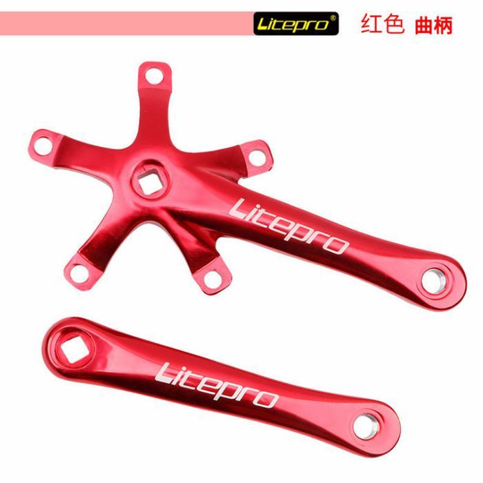 Crank Lite BB Kotak BCD 130 Sepeda Lipat Roadbike
