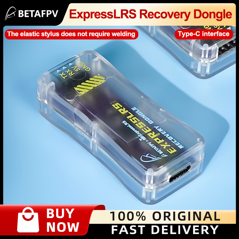 Betafpv Expresslrs Recovery Dongle Elrs Receiver Firmware Cp2102Usb To Ttl Module Solder Free For