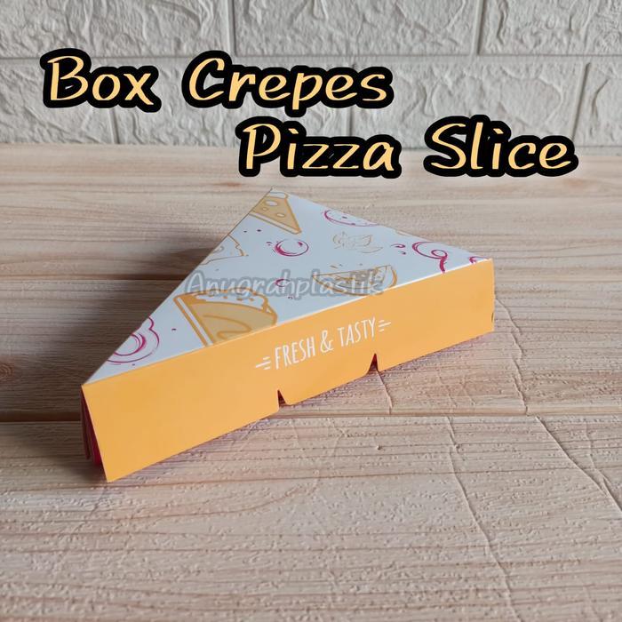Dus Pizza Slice Uk 13,5 x 18 x 3,5 cm / Kotak Pizza Slice PER PACK