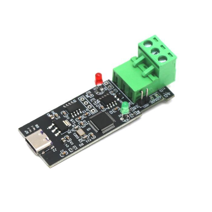 Type-C Usb To Can Bus Converter Adapter Serial Port To Can / Rs232 232 To Can Communicate Analysis