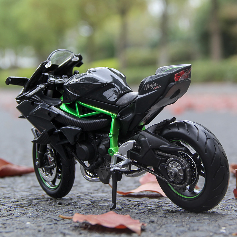 Maisto 1:12 Kawasaki Ninja H2 R Motorcycle H2r Model Static Die Cast Vehicles Collectible Hobbies Mo