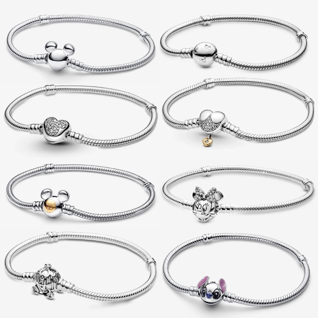 Fashion Creative Disney Bracelet for Women Premium Fine Beads Jewelry Gifts Premium Charms Fine