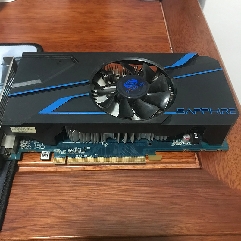 Used SAPPHIRE Video Cards R7 250 2GB Computer Gaming Radeon R7250X 2G For AMD Video Card Map 128bit 