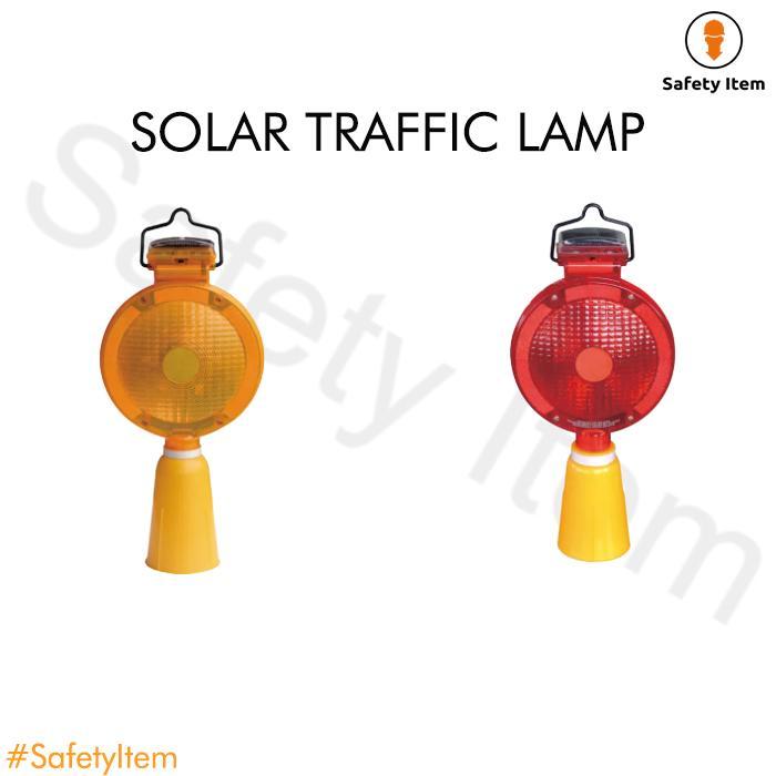 Solar Warning Light Traffic Cone / Traffic Cone Lamp