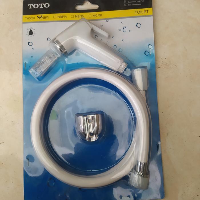 Jet shower/ Jet spray/ Jet washer toto THX 20 NBW warna putih