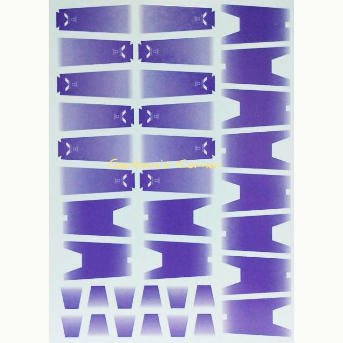 Fluorescent Water Decal Mg Hi Nu Ver Ka Gundam Evolution Studio New