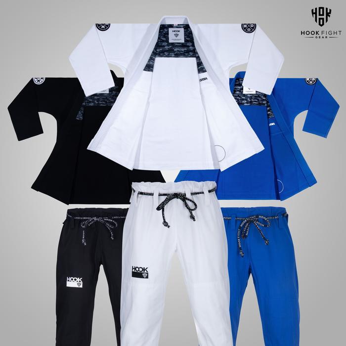 BJJ Gi Hook, Gi Bjj Jiu Jitsu, Gi Jujitsu Murah, Gi Jujitsu, Bjj Gi 03 Promo Premium