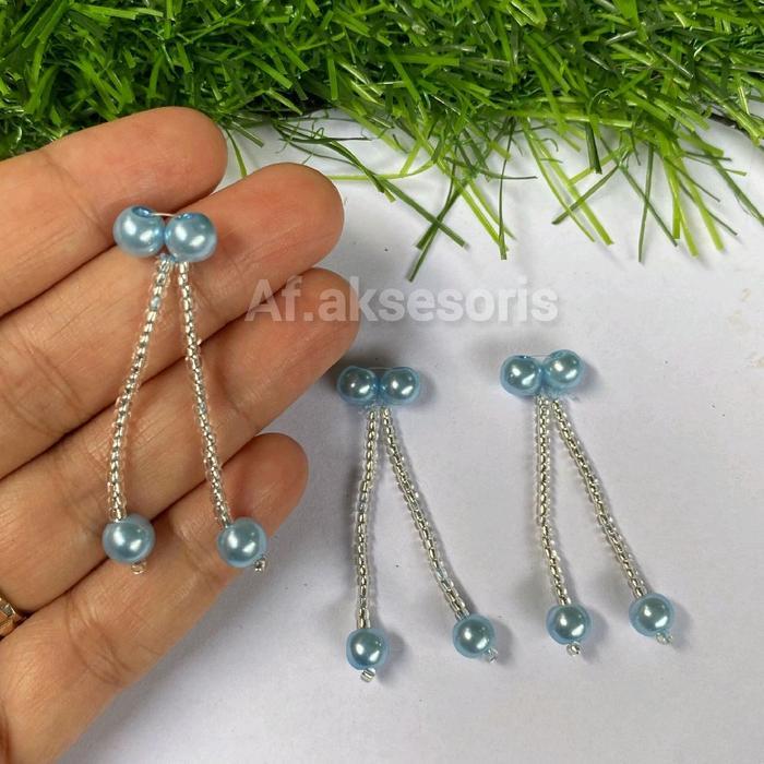 [5pcs] Payet juntai/juntai mutiara 4cm/aksesoris payet juntai