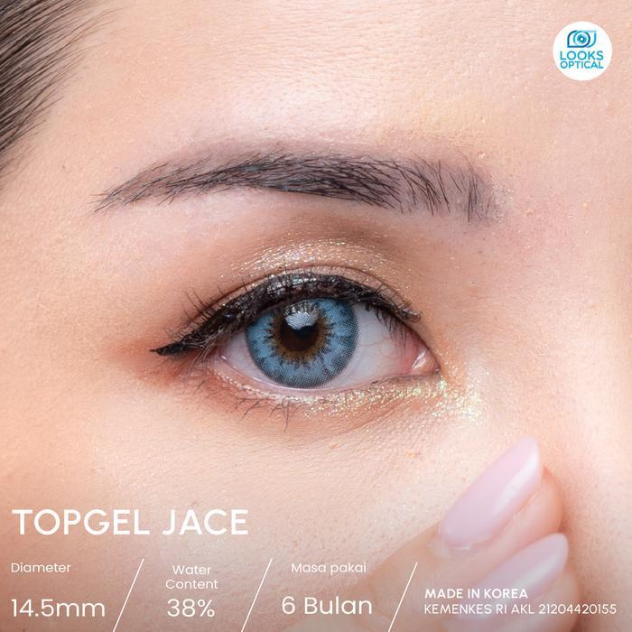 kv3g- Softlens Topgel Jace Brown 14.5Mm Minus 050 S.D -10.00