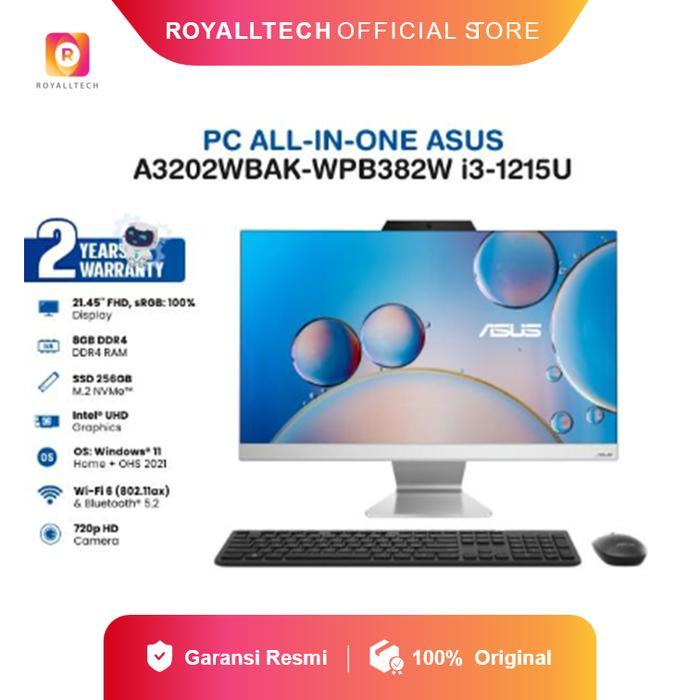 1ihq- Asus Aio - Pc All In One Desktop I3 1315 1215 8Gb 512Gb Ssd W11 21.5Fhd 23.8Fhd-