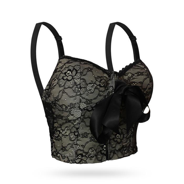 60uv- Wimiu Tanktop Tank Top Bustier Wanita Crop Top Tengtop Tangtop Brokat Bralette Busa