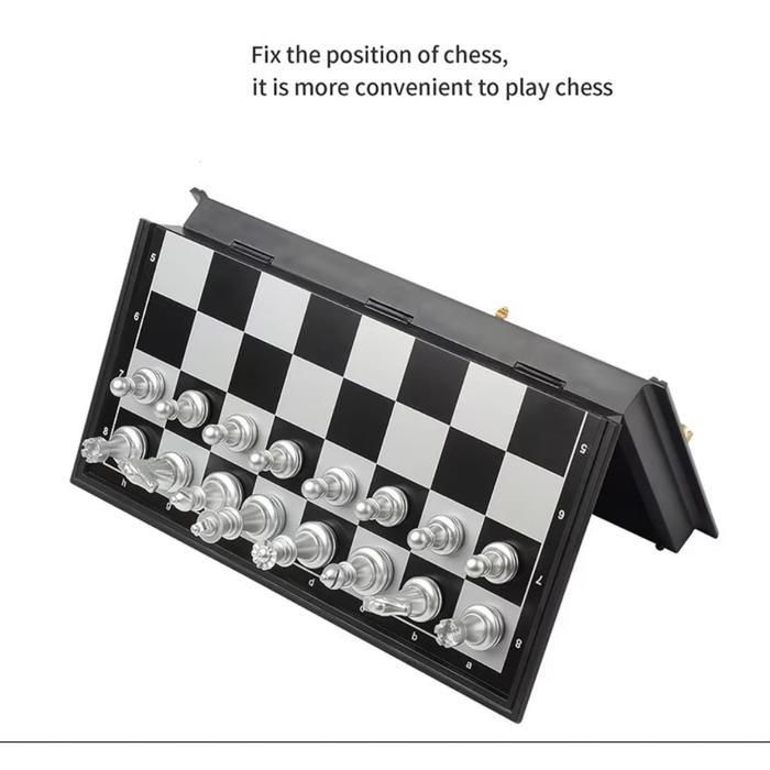 Papan Catur Magnet Lipat Folding Catur Magnet Board Game Ukuran Besar
