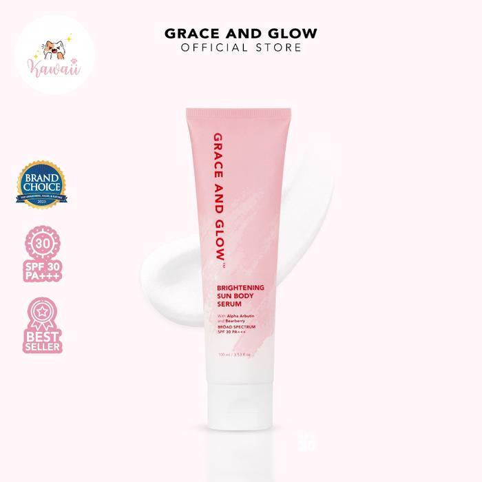 07f1- Grace And Glow Brightening Sun Lotion Body Serum Spf 30 Pa+++