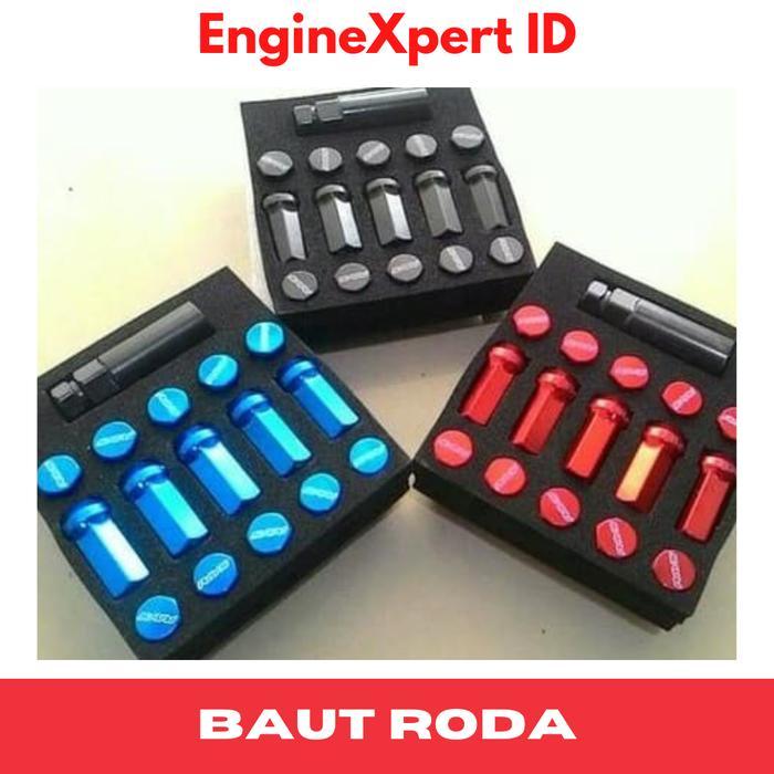 Baut Roda / Racing Nut Rays Official Panjang
