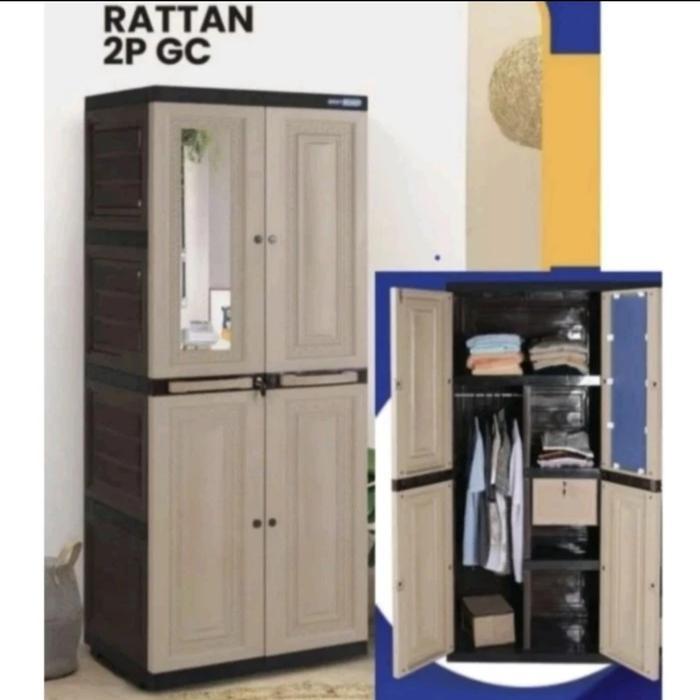 Lemari Baju Plastik 3 Pintu Lemar 2 Pintu Plastik Lemari Murah
