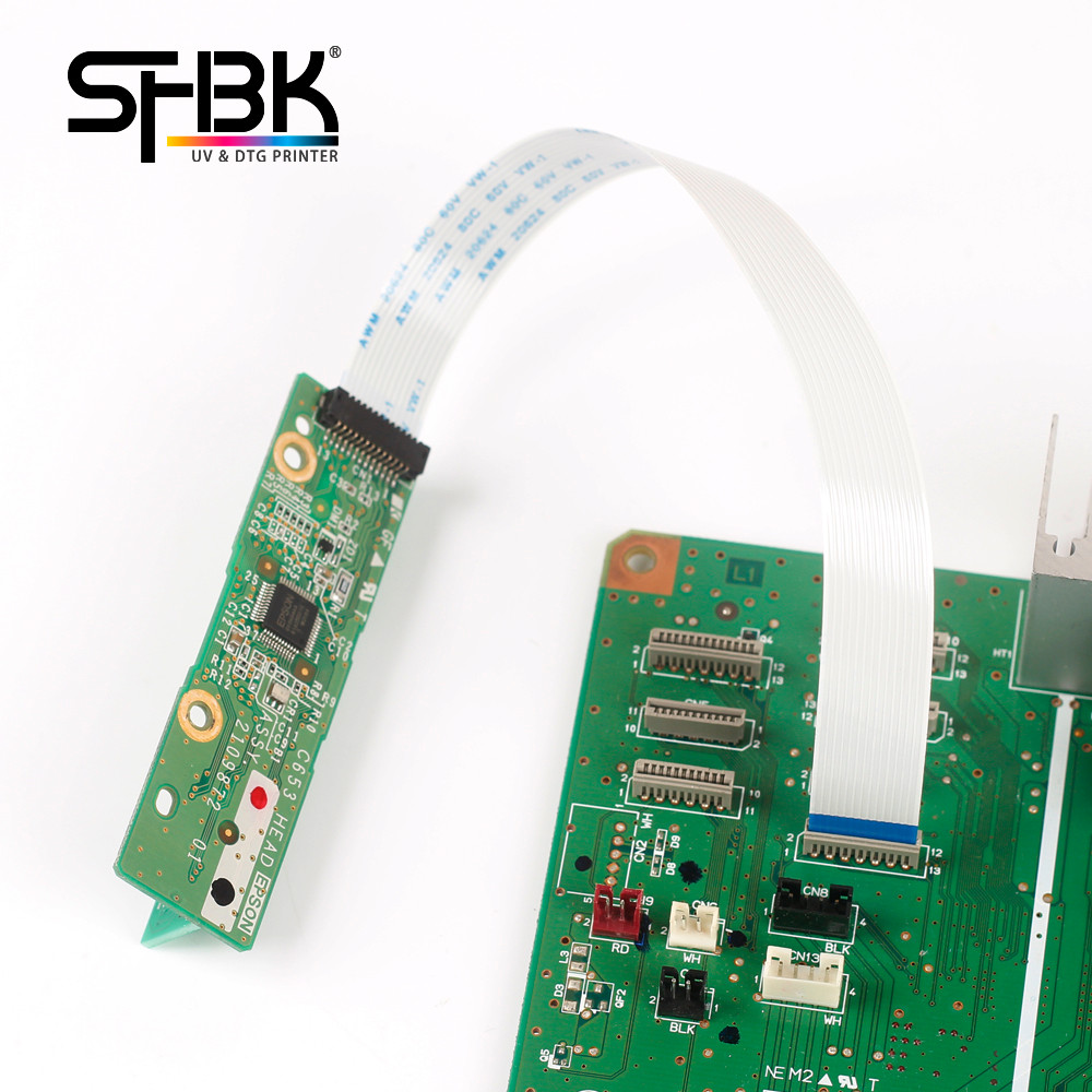 EPSON R1390 DTF printer ink cartridge chip A3 UV printer ink calculator DTG ink automatic reset addi