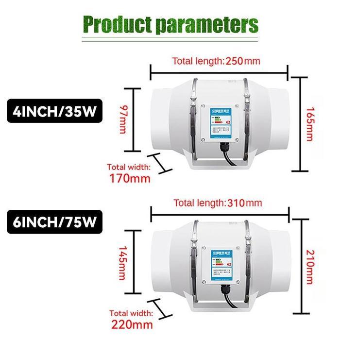 Blower Hisap/Exhaust Fan Dinding/kipas Saluran Pembuangan/exhaust Fan Dinding/penghisap Asap