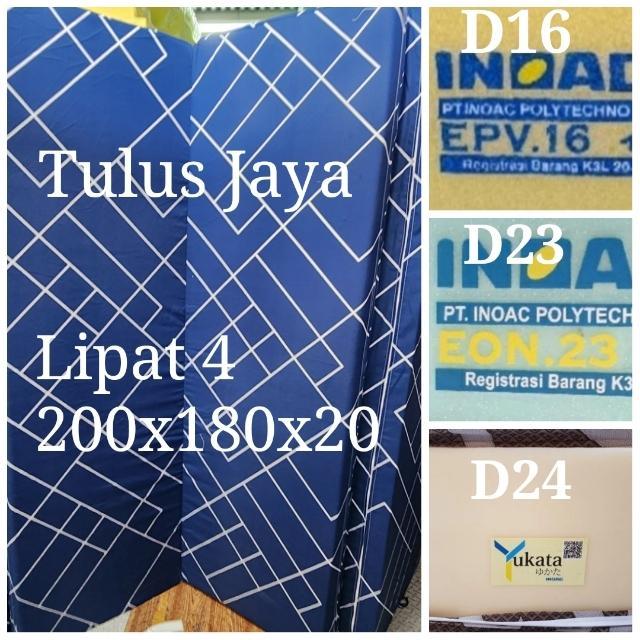 Kasur Lipat Busa Inoac Uk 200X180X20