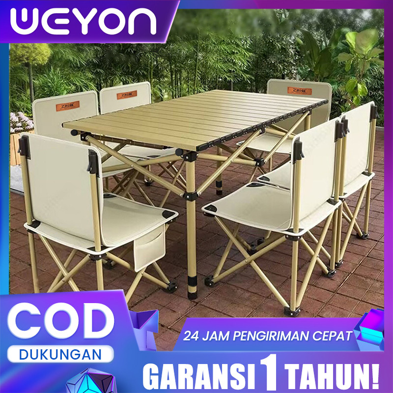 Weyon meja lipat camping/meja lipat outdoor/meja lipat camping/meja outdoor camping/meja lipat outdo