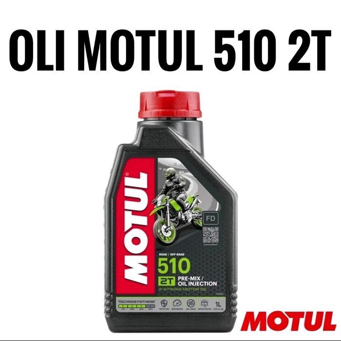 OLI SAMPING MOTUL 510 2T ORIGINAL MOTUL OLI 2 TAK Mesin Motor Oil Motorcycle