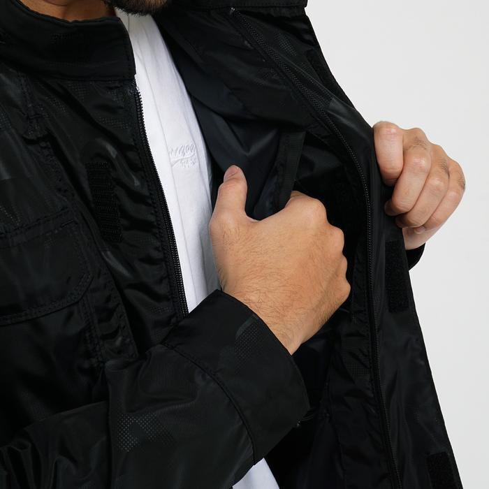 MGEE JAKET PRIA OUTDOOR JACKET MGEE HUNTER C009 BLACK