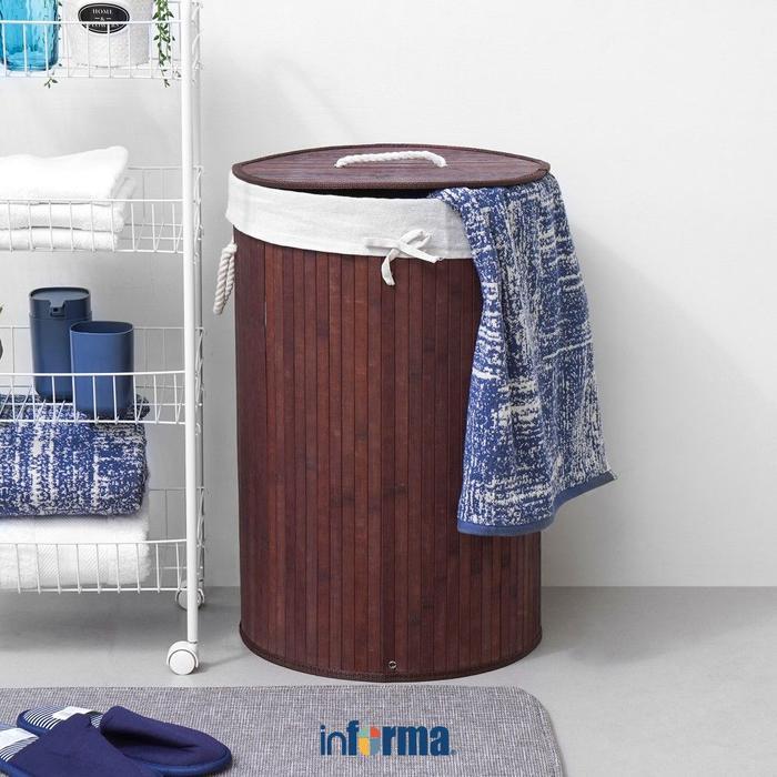 Diskon Informa - Keranjang Laundry - Keranjang Laundry Bambu 39x60 Cm