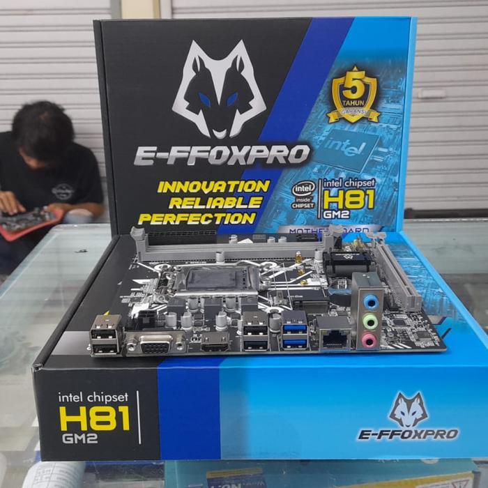 MOTHERBOARD EFFOXPRO H81 LGA 1150