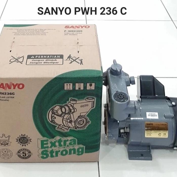 Pompa Air Sanyo Pendorong Pwh 236C 200Watt Non Otomatis