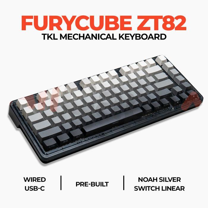 Furycube Zt82 Tkl 82 Keys Mechanical Keyboard