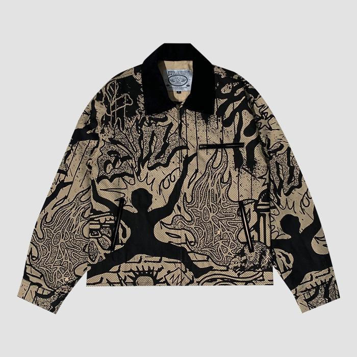 EVILSPIRIT JACKET - CLOVE CREAM UNISEX