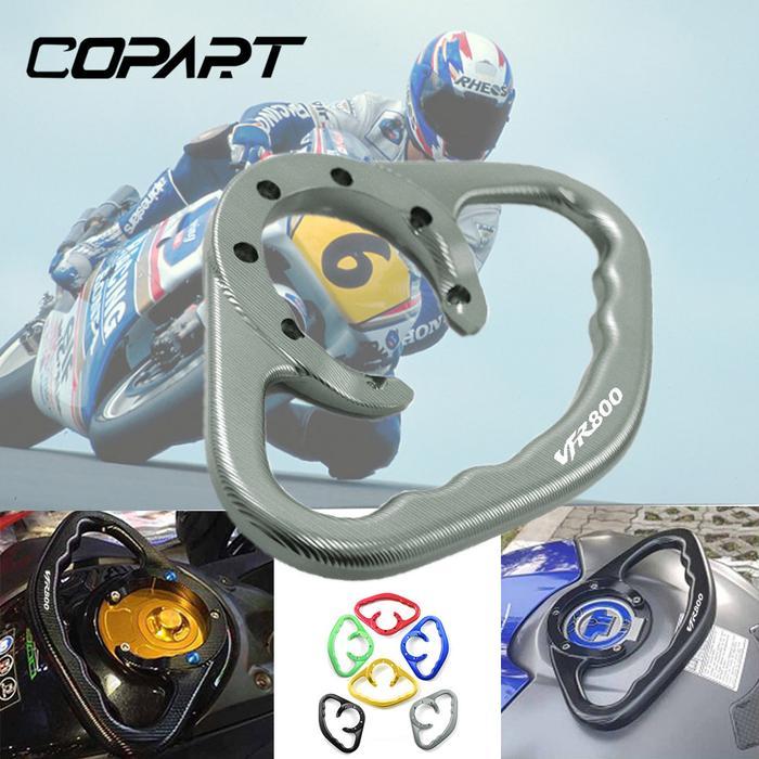 Motorcycle Accessories Tank Armrest Passenger Handgrips Hand Grip Grab Handle Bar For Honda Vfr800