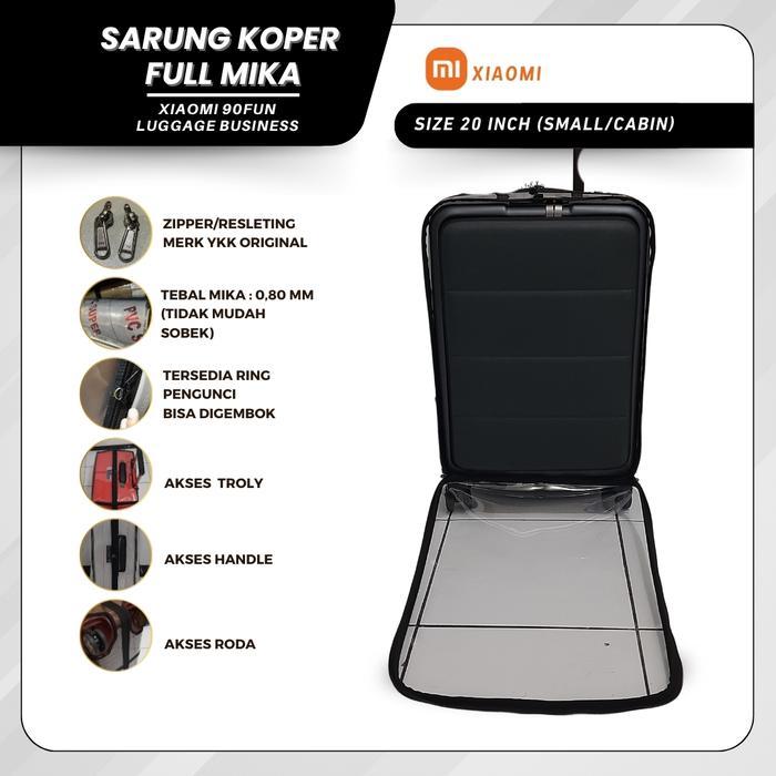 Sarung Koper Fullmika Xiaomi Luggage Business 55/20 inch (Small/Cabin)