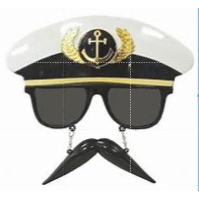 mhej- Topi Captain Pelaut / Topi Sailor Pelaut / Topi Pelaut