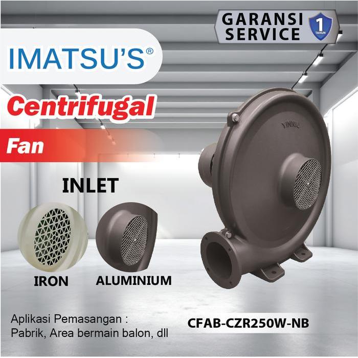 Radial Centrifugal Blower 250WATT 220V Alumunium Chasing Blower Keong