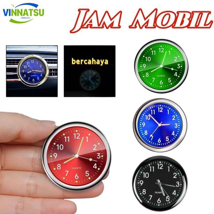 Jam Mobil Jam Tangan Mobil Bercahaya Jam Tangan Elektronik Otomotif Jam Kuarsa Elektronik / Kreatif