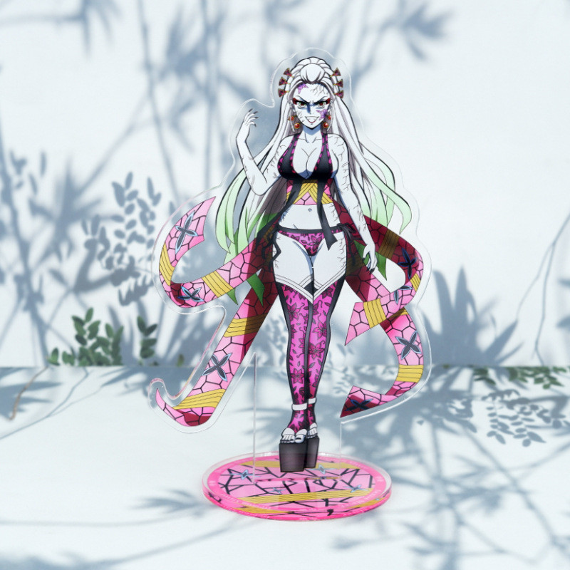 Demon Slayer Rengoku Anime Figure Kyoujurou Acrylic Stand Model Kimetsu No Yaiba Uzui Tengen Tanjiro