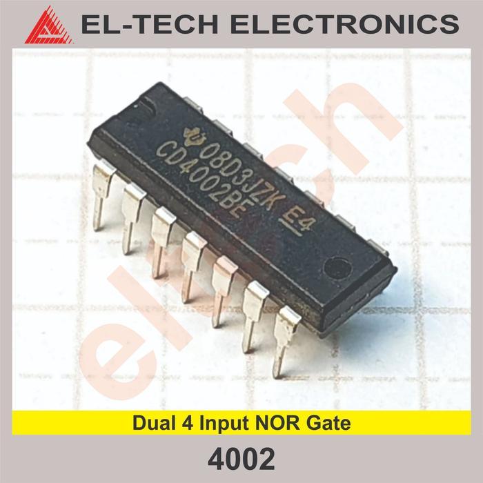 CD4002 HCF4002 HEF4002 MC14002 TC4002 4002 14002 CD HCF HD HEF MC TC