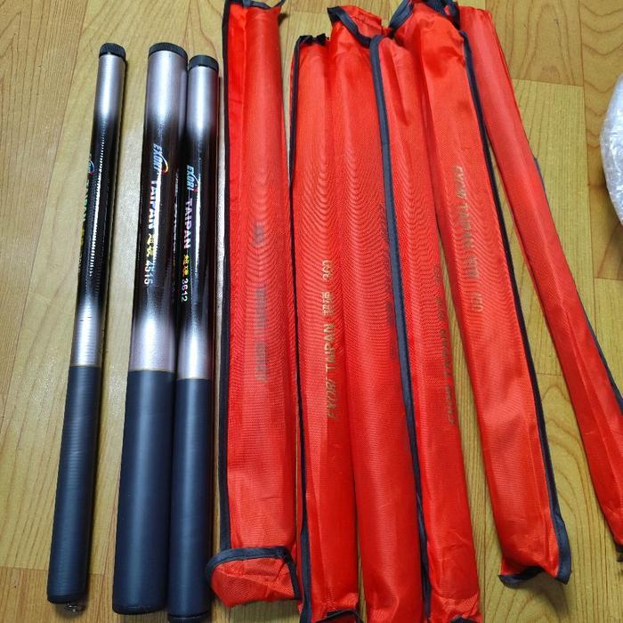 Joran tegek/pole exori taipan ruas pendek