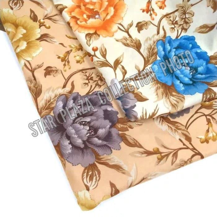 Kain Admiral Motif Bunga Kembang - Rubani (Bantal Sofa, Kursi)