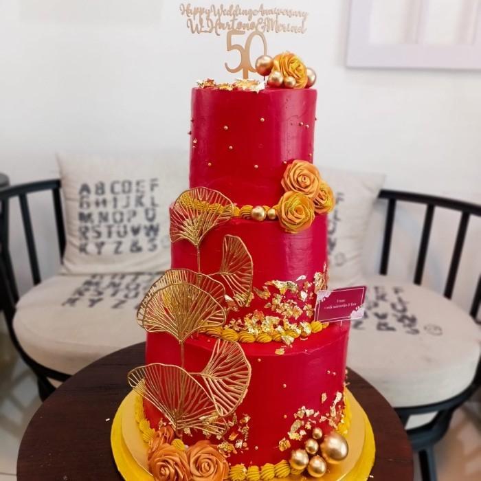 Cake wedding kue penin coklat kue custom cake cake 2 tier kue mewah cake wedding