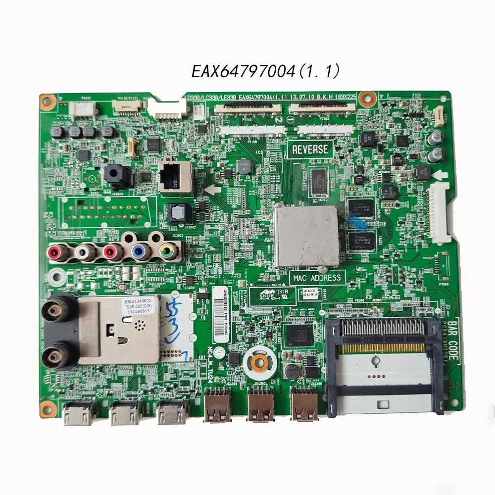 EAX64797004 compatible LG TV Main Board 42LA660V 47LA660V 55LA660V 55LA740V 47LA740 55LA690V