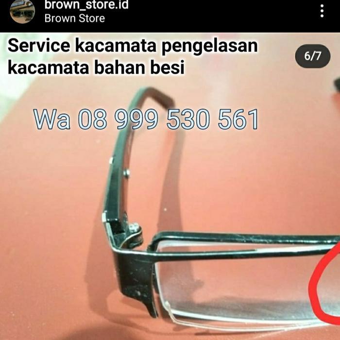 l419- Kacamata Murah Service Reparasi Frame Patah Bandung