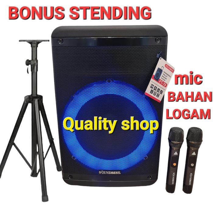 PROMO SPEAKER PORTABLE SOUNDBEST FT 79 ORIGINAL 12 INCH