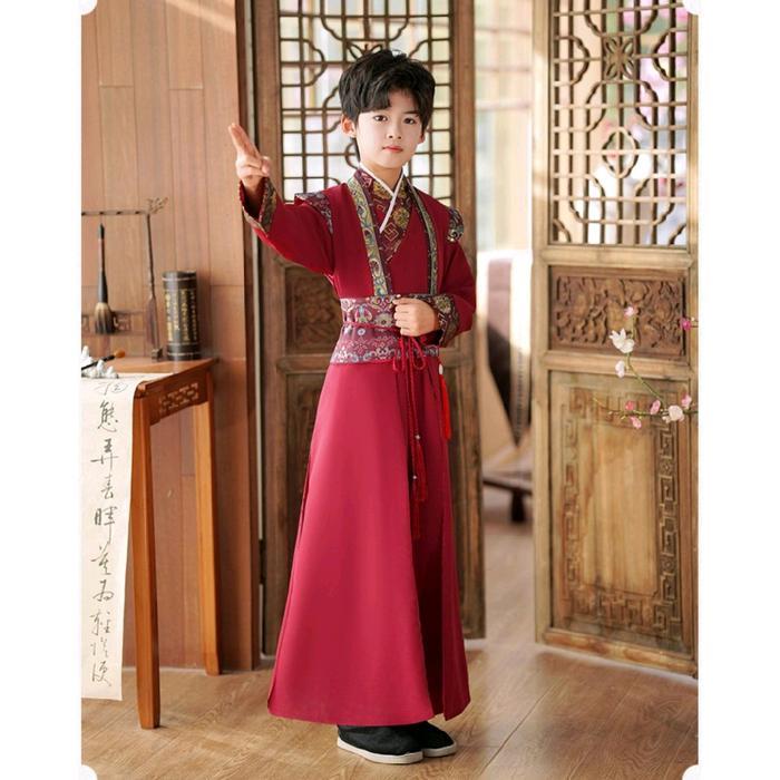 Stok Terbatas KostumImlek Anak Hanfu Laki Laki Dinasti Tang Anak BajuHanfu Laki LakiCinaChina