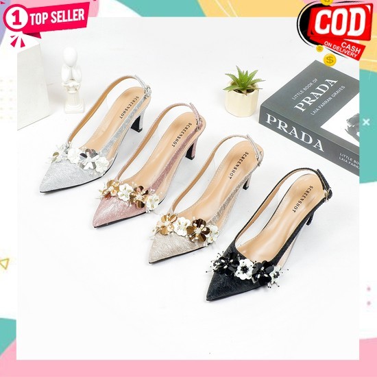 Import Heels Wanita Terbaru Haighils Wanita Terbaru Sandal Heels Wanita Hak Kaca High Hells Termurah