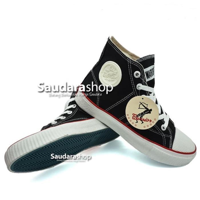 Sepatu Warrior Classic / Sepatu Sekolah Warrior / Sepatu Warrior Hitam