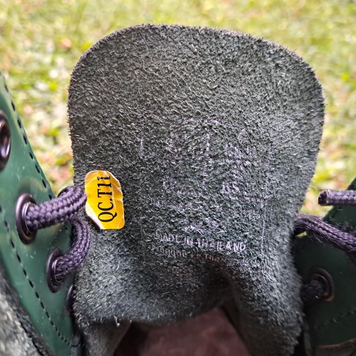 DR. MARTENS 1460 GREEN SMOOTH SIZE 3 UK