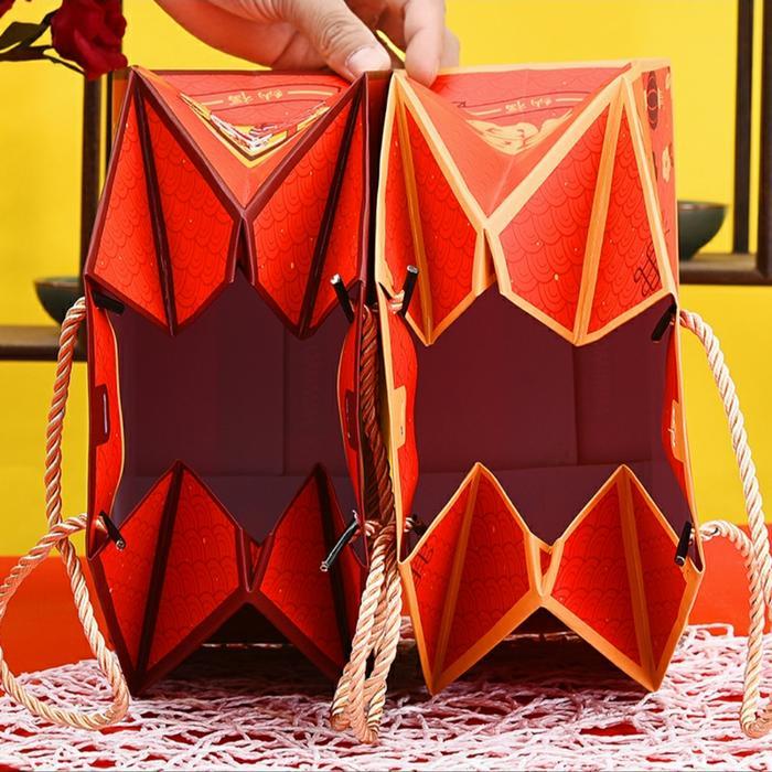 Kotak Paperbag Imlek Bn15 Kotak Nastar Cookies Kemasan Sincia Imlek