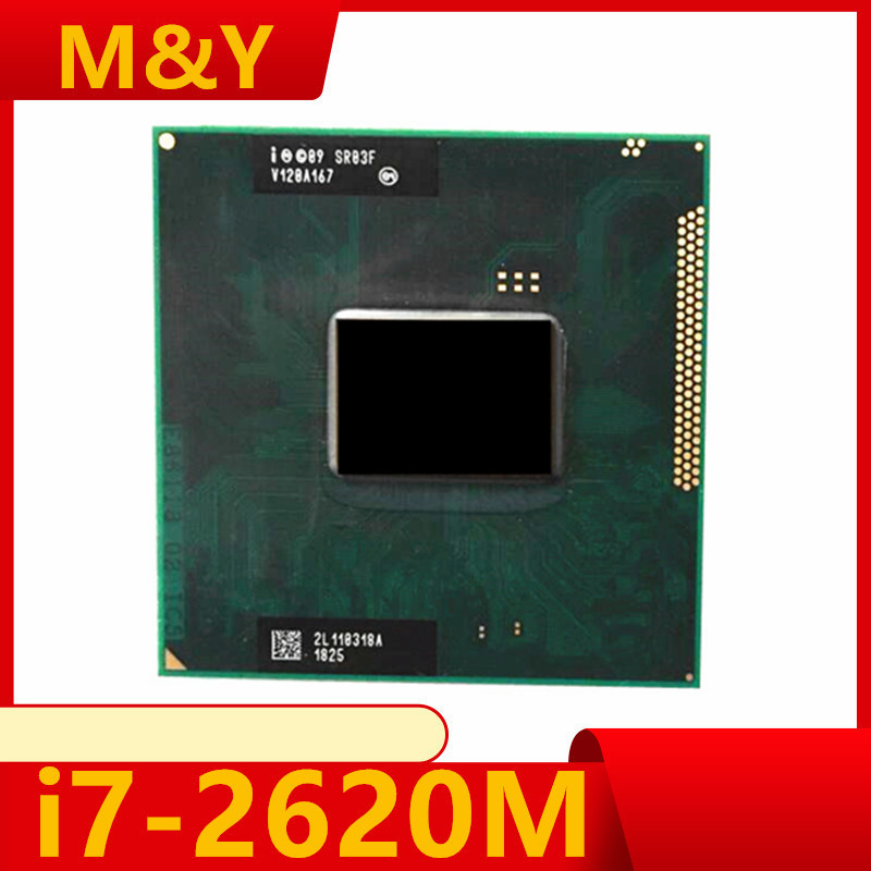 Core i7-2620M SR03F I7 2620M 2.7 GHz Laptop Cpu Processor 4M 35W Socket G2 / rPGA988B